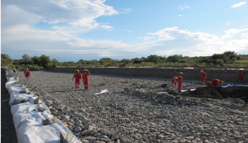 Koshkarchay WREP BTC SCP gabion works