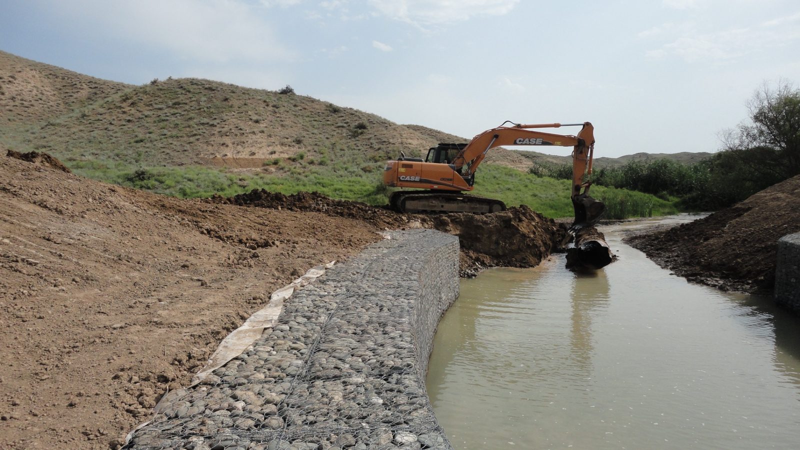 Mixed project photos Gabion Slope Works