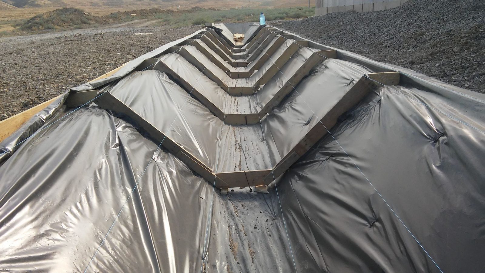 SCPX Azerbaijan 2016 Drainage Channel Works