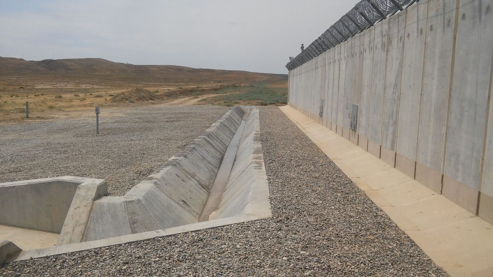 SCPX Azerbaijan 2016 Completed Drainage Channel