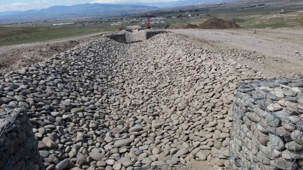 SCPX Georgia rip-rap and gabion channel